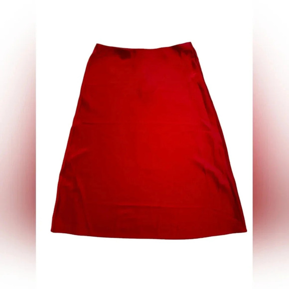 Rachel Zoe NWT Red Maxi Skirt Size 10 - Picture 4 of 9